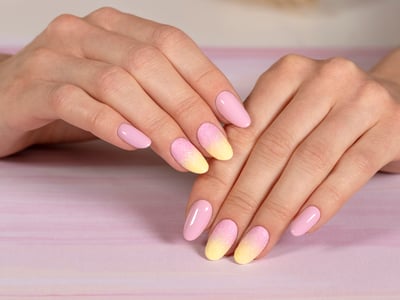 Effetto zucchero con glitter